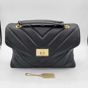 Moncrief London Leather Chain Handbag